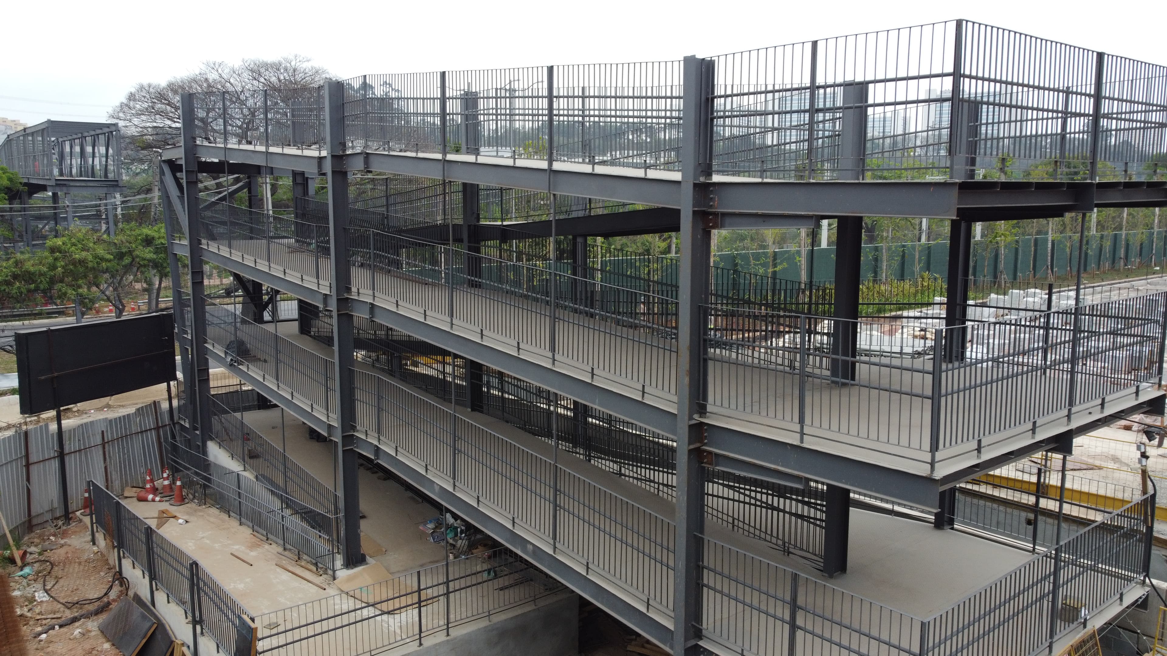 Visão aérea ilustrando o serviço de Inspeções e vistorias prediais